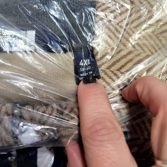 Lands End Men's Bedford Rib Quarter Zip Sweater - Picture 7 of 7